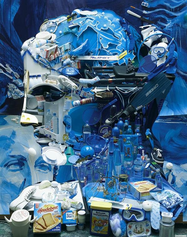 Superbes portraits anamorphiques de Bernard Pras ideen