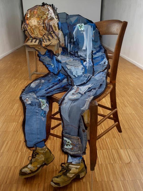 Superbes portraits anamorphiques en jean Bernard Pras