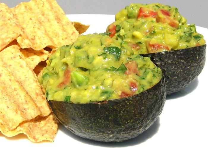 Le guacamole végétalien tartine deux