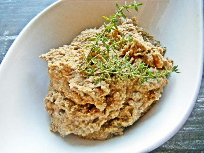 Tartinade végétalienne à tartiner aux lentilles