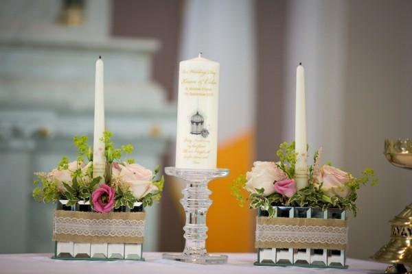Zrób samodzielnie zabytkowe dekoracje ślubne ze świecami