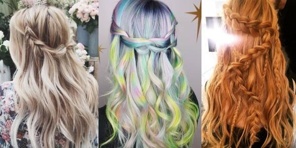 Wodospad fryzura trendy kolory włosów dla kobiet