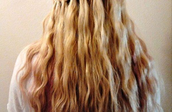 Wodospad fryzura świetna fryzura długie włosy damskie