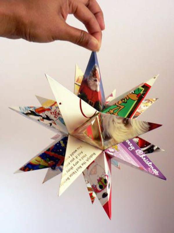 Modèles de bricolage de décoration de poinsettia pour enfants en papier