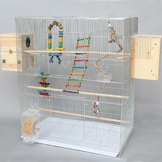 Budgie Playground Cage DIY Zabawki dla ptaków