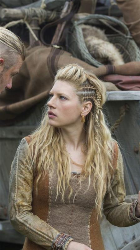 Coiffures vikings pour femmes et hommes, inspirées de la culture nordique vikings coiffure lagertha héroïne