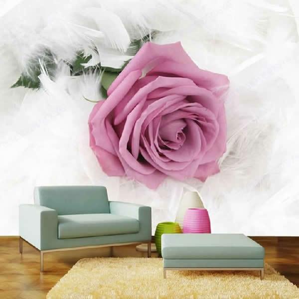 Idées de maison décoration murale étonnante rose