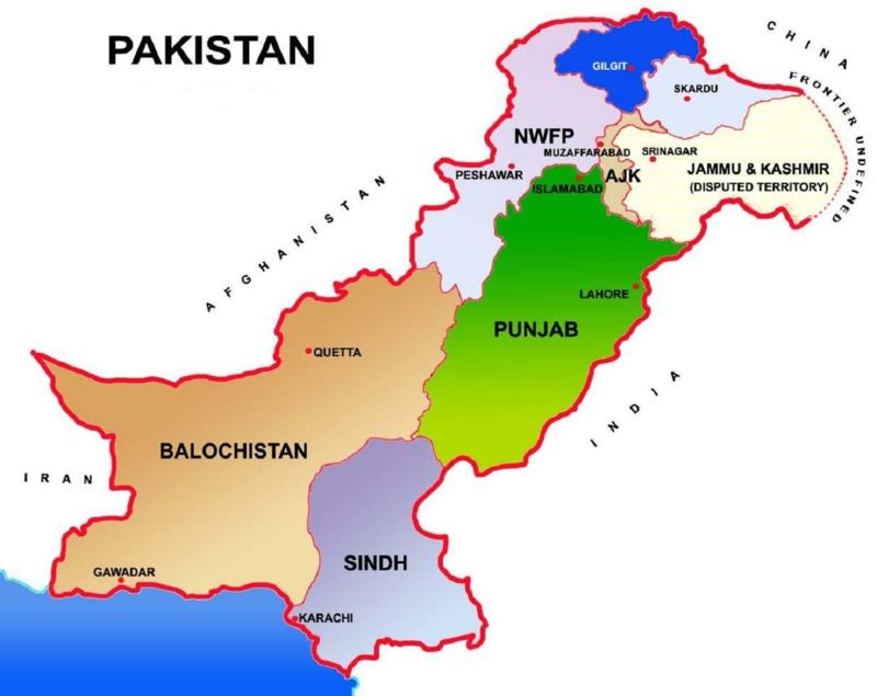 Gdzie jest mapa Pakistanu Dania kuchni pakistańskiej