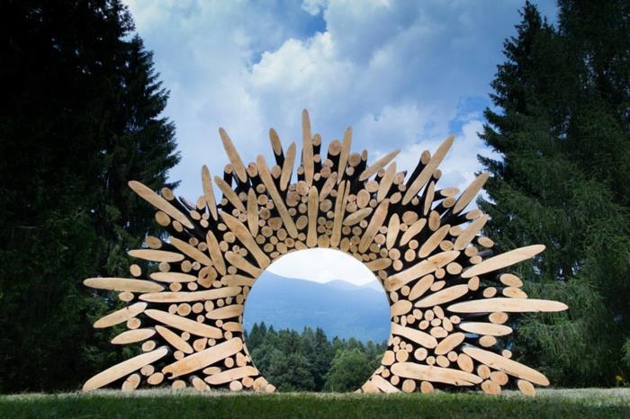 Sculptures sur bois d'art contemporain corée du sud en droit de la scène