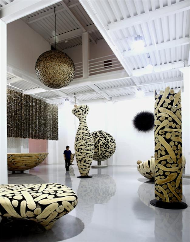 Atelier d'art contemporain de l'artiste