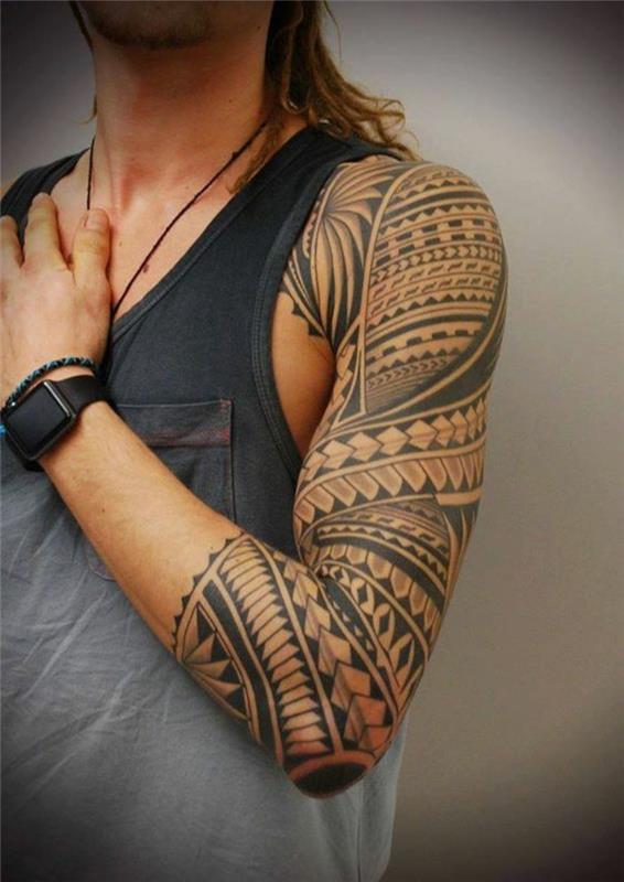 bras tatouage maori tatouage tribal