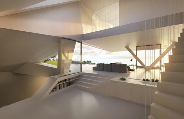 niezwykłe domy wakacyjne nowoczesny wystrój wnętrz minimalistyczny styl życia