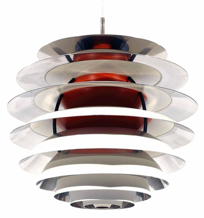 lampes insolites Paul Henningsen suspension ph contraste