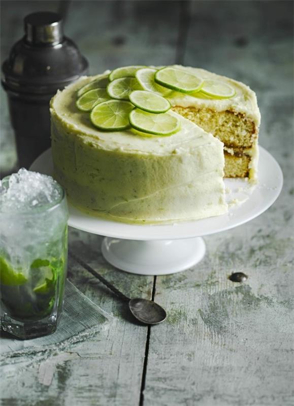 nietypowe ciasta przepisy kulinarne ciasto mojito