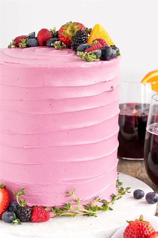nietypowe przepisy na ciasta sangria letnie ciasto