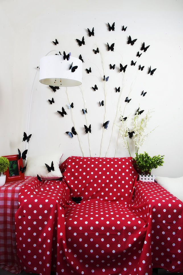 Schmetterlinge selbst zu machen hilft, dich aufzuheitern, den Raum aufzufrischen und dein Familienbudget zu schonen.