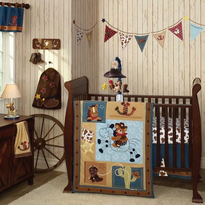 projekt pokoju dziecięcego zestaw do pokoju dziecięcego kowboj