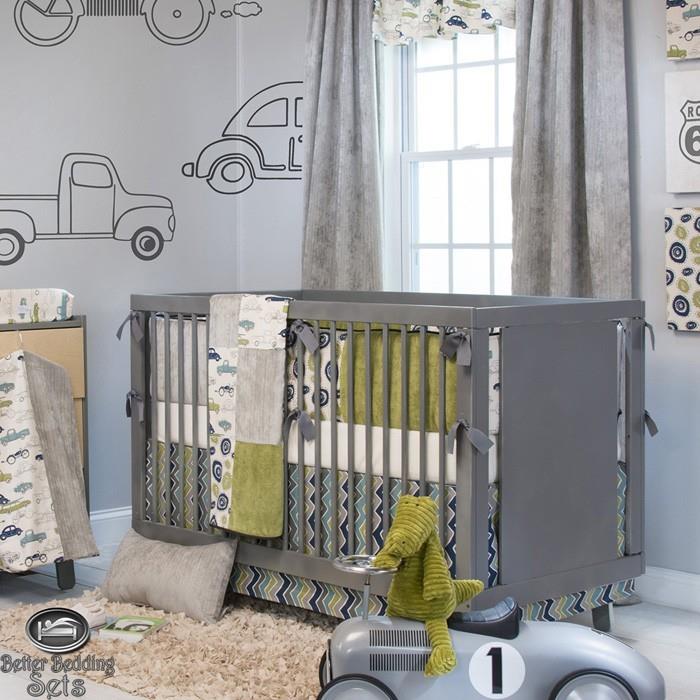 chambre de bébé design ensemble de chambre de bébé couleur design gris