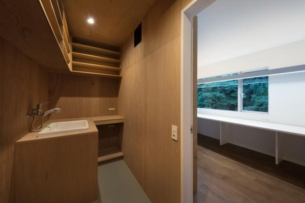 exemple d'architecture moderne d'intérieur de salle de bain