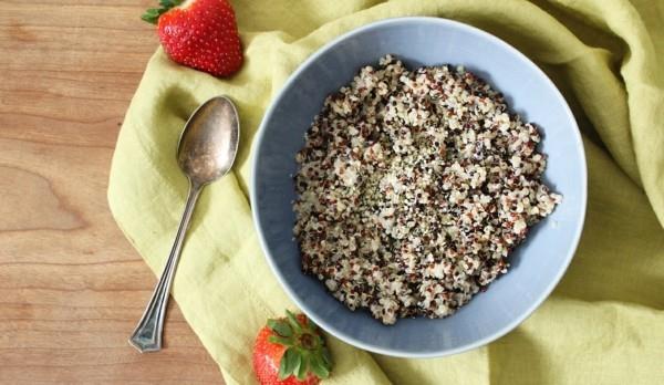 podstawowe śniadanie z quinoa