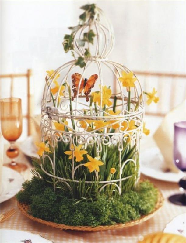 majsterkowanie pomysły wiosenne pomysły na dekorację stołu świeże