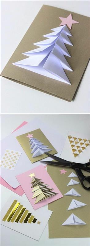 bricoler pour noël bricoler des cartes de noël