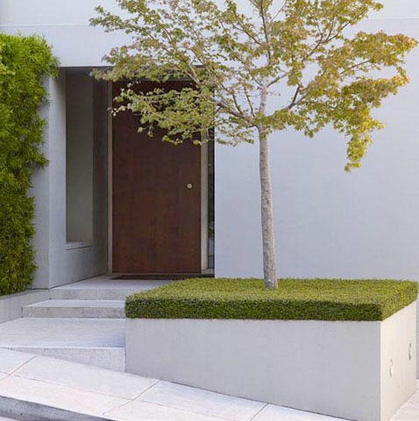 przykłady nowoczesnego betonu do projektowania ogrodów