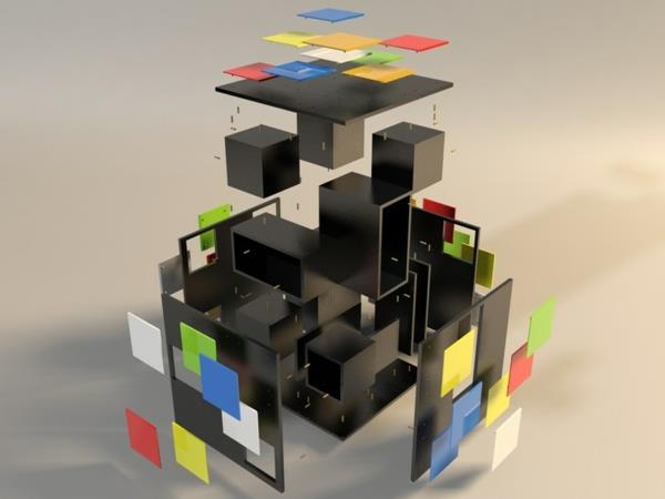 tables d'appoint table basse rubik