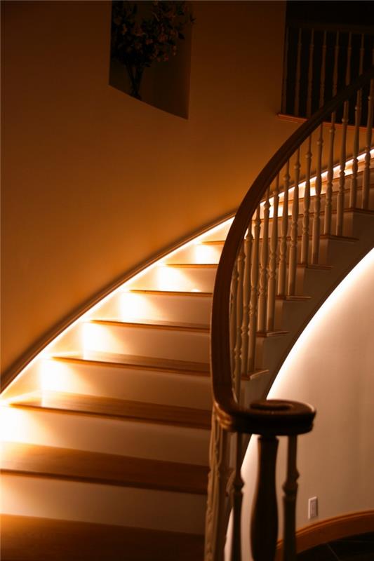 éclairage escalier led lumières belles idées de vie