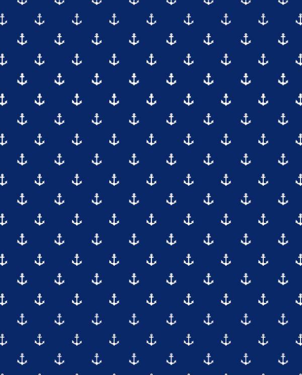 papier peint bleu papier peint motif ancre maririmer style d'ameublement