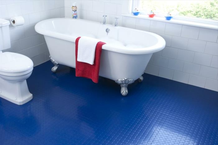 carrelage salle de bain carrelage bleu salle de bain sol blanc sanitaire