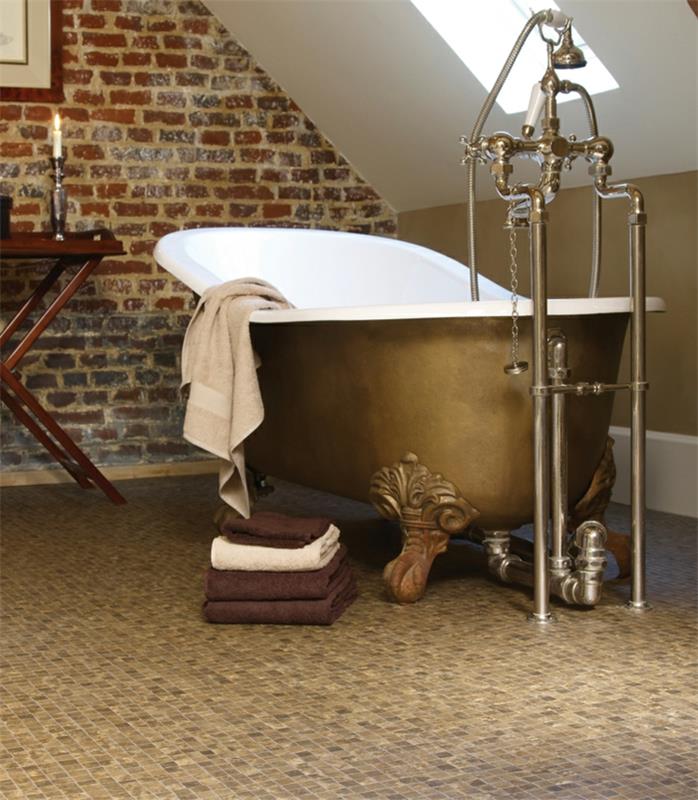 revêtement de sol salle de bain carreaux de sol carreaux de mosaïque mur de briques