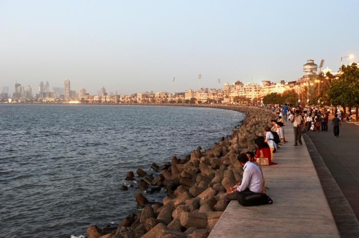 Bombay inde mumbai promenade