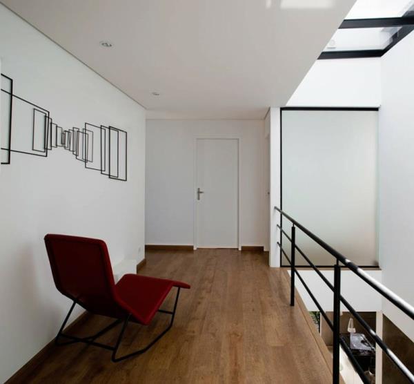 chaise longue rouge maison de designer brésilienne