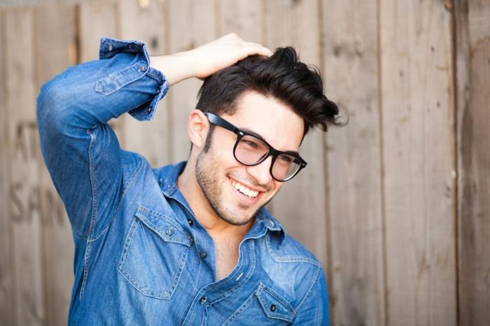 lunettes à la mode tendances actuelles hommes élégance