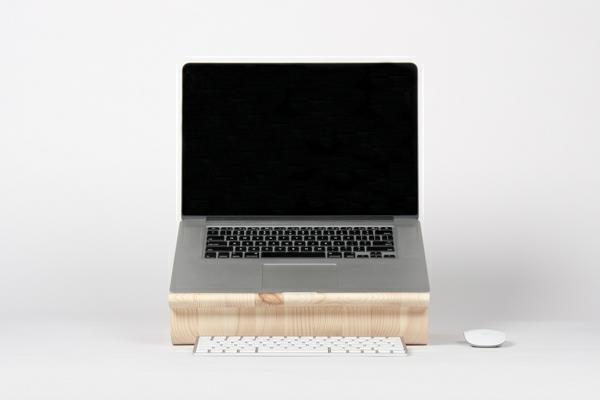 akcesoria biurowe dopludo design stolik na laptopa drewno