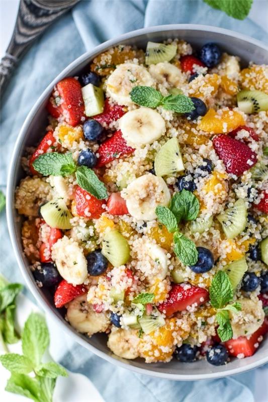 przepisy miski buddy sałatka owocowa z quinoa