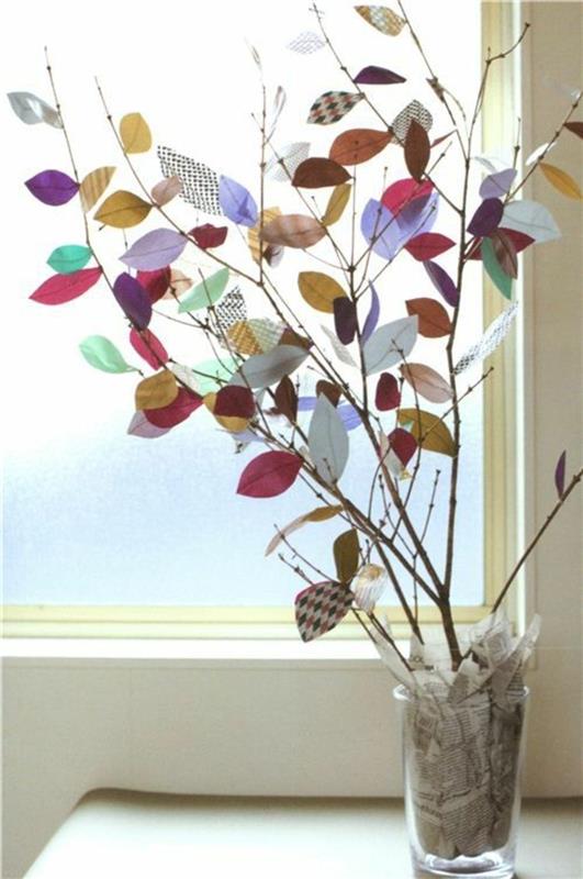 majstrować małe drzewka same pomysły na taśmę washi kolorowe
