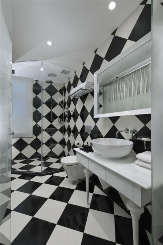salle de bain design blanc moderne hôtel singapour