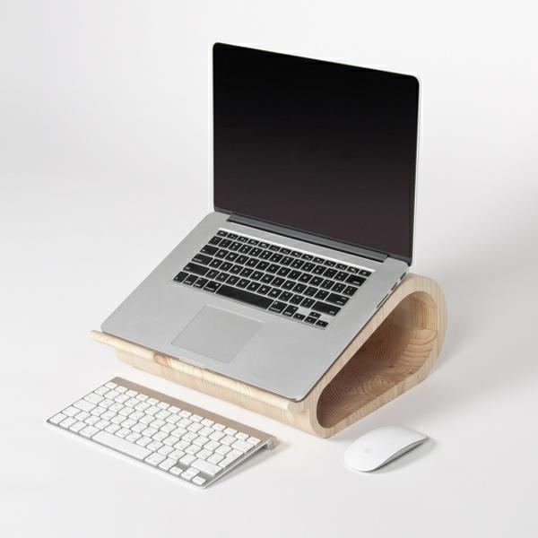 akcesoria komputerowe akcesoria biurowe dopludo stolik na laptopa drewno