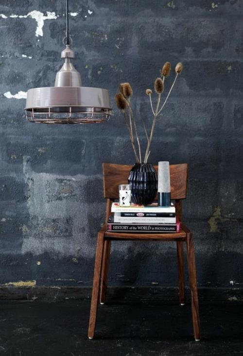 cool grunge designs d'intérieur fauteuils chaise de style vintage livres factuels