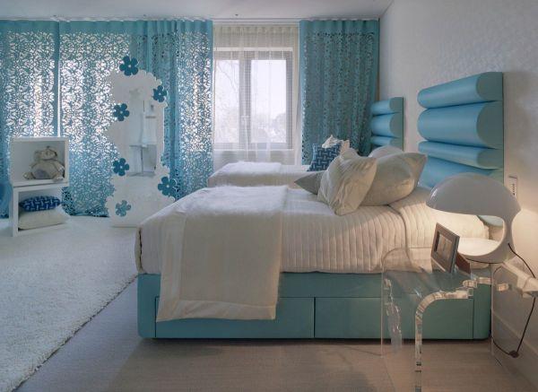 fajna paleta kolorów sypialni niebieski ciekawy