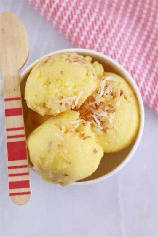 Préparez vous-même une crème glacée crémeuse au yaourt Recette de yaourt glacé sans sorbetière