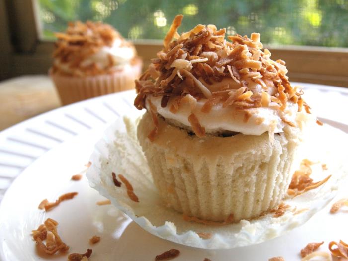 cupcakes cuisson noix de coco chocolat fourrage