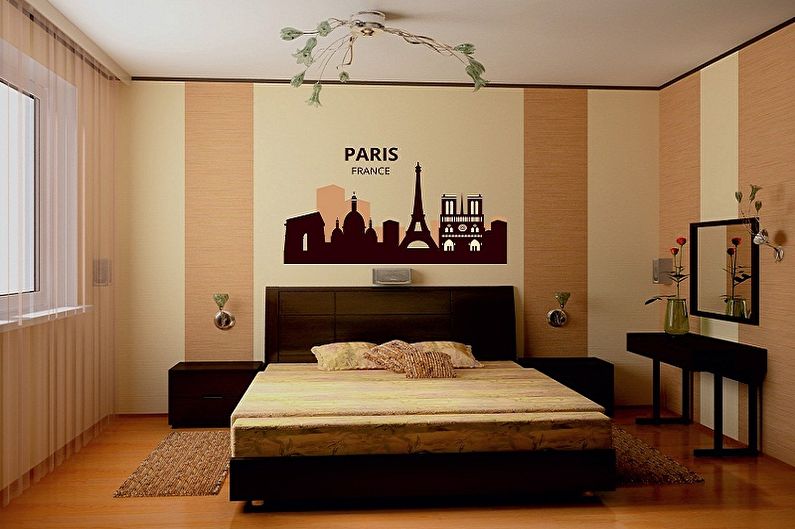 لون ورق الحائط لغرفة النوم - ما يجب مراعاته عند الاختيار