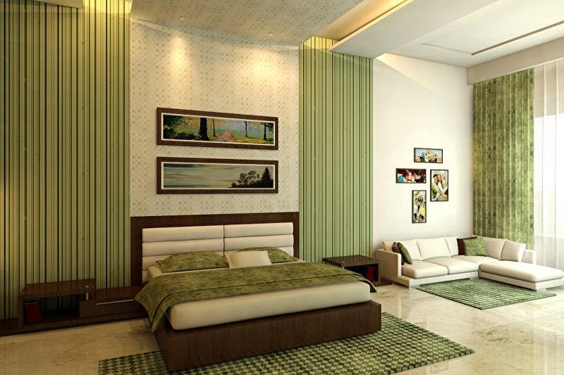لون ورق الحائط لغرفة النوم - ما يجب مراعاته عند الاختيار