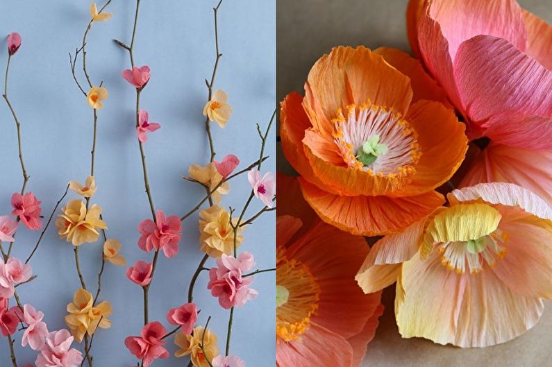 DIY Papierblumen - Foto