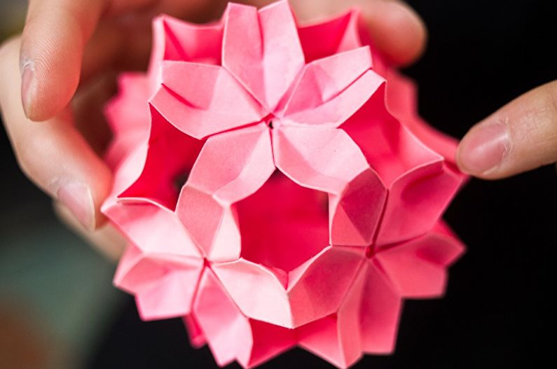 DIY Papierblumen - Sakura Zweig