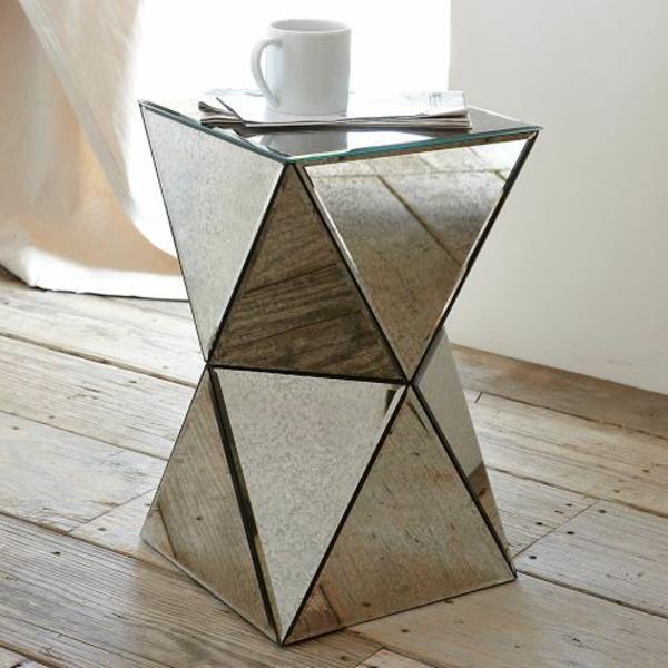 idées de déco de tabouret de deisgner miroir