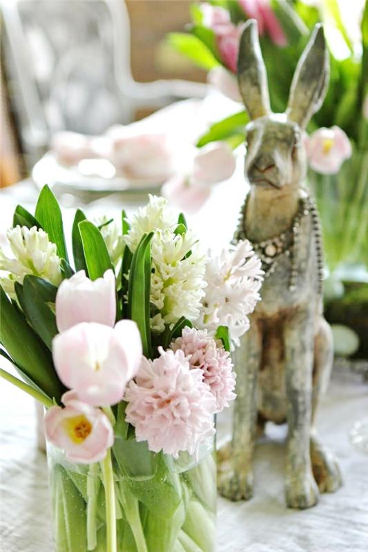 dekoracje wiosenne kwiaty dekoracje wielkanocne dekoracje stołu